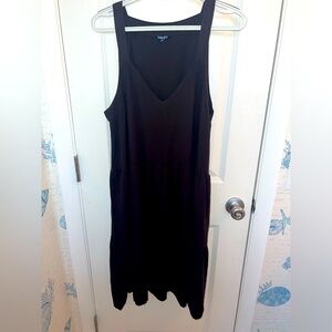 Charcoal grey Sleeveless Dress